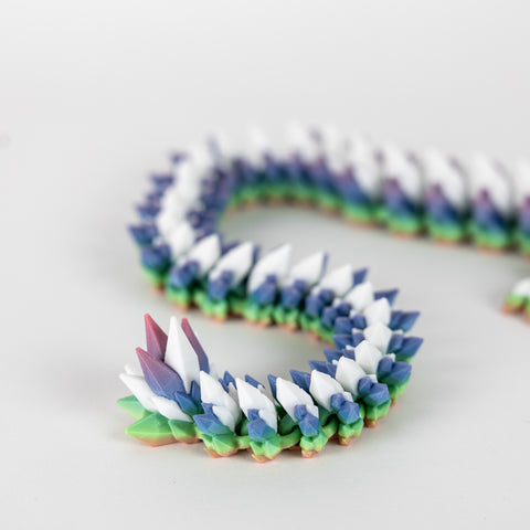 Rainbow Crystal Dragon