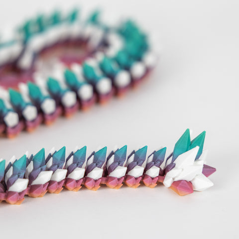 Dark Rainbow Crystal Dragon