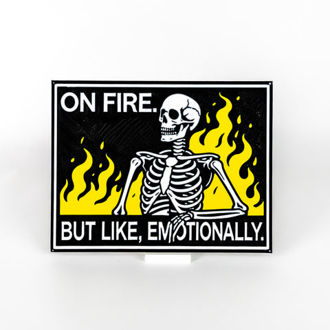 On Fire Holographic