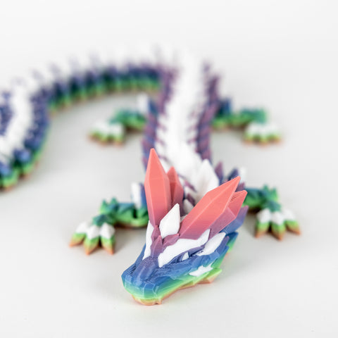 Rainbow Crystal Dragon