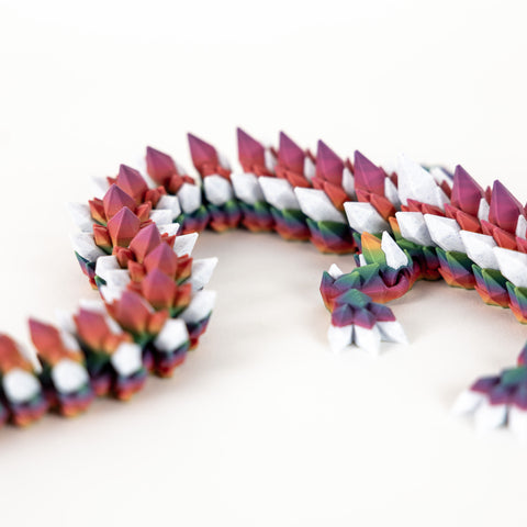 Dark Rainbow + Marble Crystal Dragon