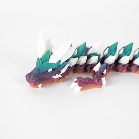 Dark Rainbow Crystal Dragon