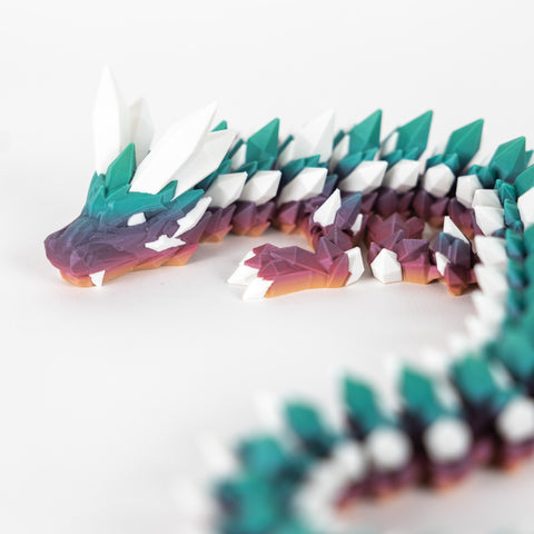 Dark Rainbow Crystal Dragon