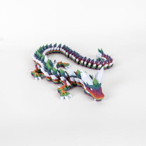 Dark Rainbow + Marble Crystal Dragon